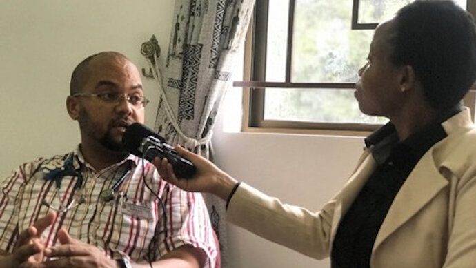 Ronald Mbwesi interview